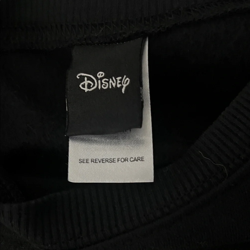 5/$10 Black Sweatshirt with Mickey Mouse Halloween Design - Picture 2 of 3